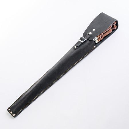 A set of skewers 670*12*3 mm in a black leather case в Кызыле