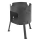 Stove with a diameter of 340 mm for a cauldron of 8-10 liters в Кызыле