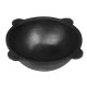 Cast iron cauldron 8 l flat bottom with a frying pan lid в Кызыле