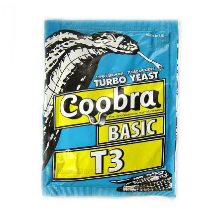 Турбодрожжи спиртовые "COOBRA" BASIC T3 (90 гр) в Кызыле
