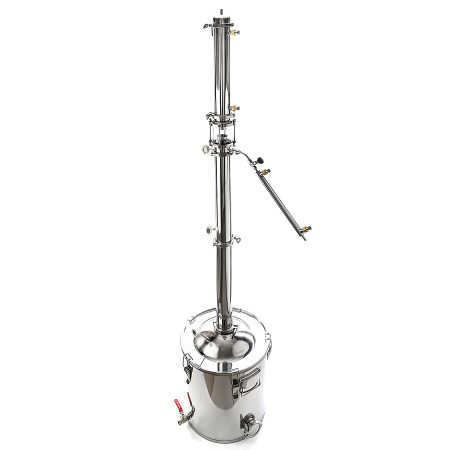 Packed distillation column 50/400/t with CLAMP (3 inches) в Кызыле